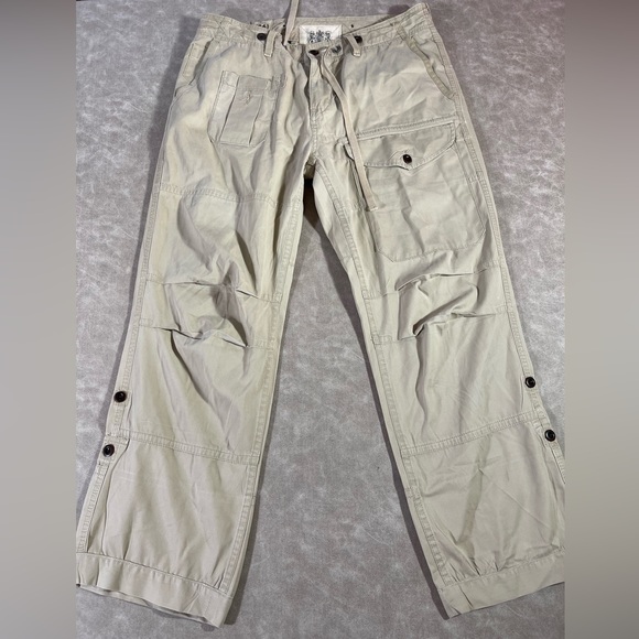 Polo Ralph Lauren Bleecker Military Utility Cargo Pants Multi pocket 34x30